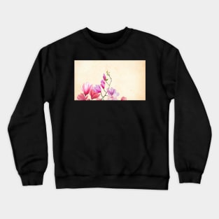 Cartoon Flowers Crewneck Sweatshirt